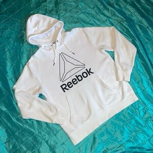 White Reebok Hoodie - Size M